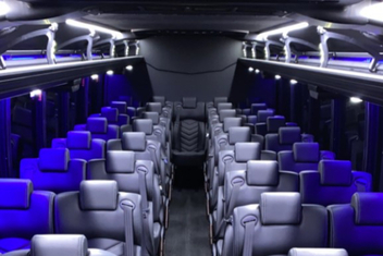 Frisco Charter Bus Interior