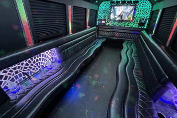 Frisco Limo Bus Interior