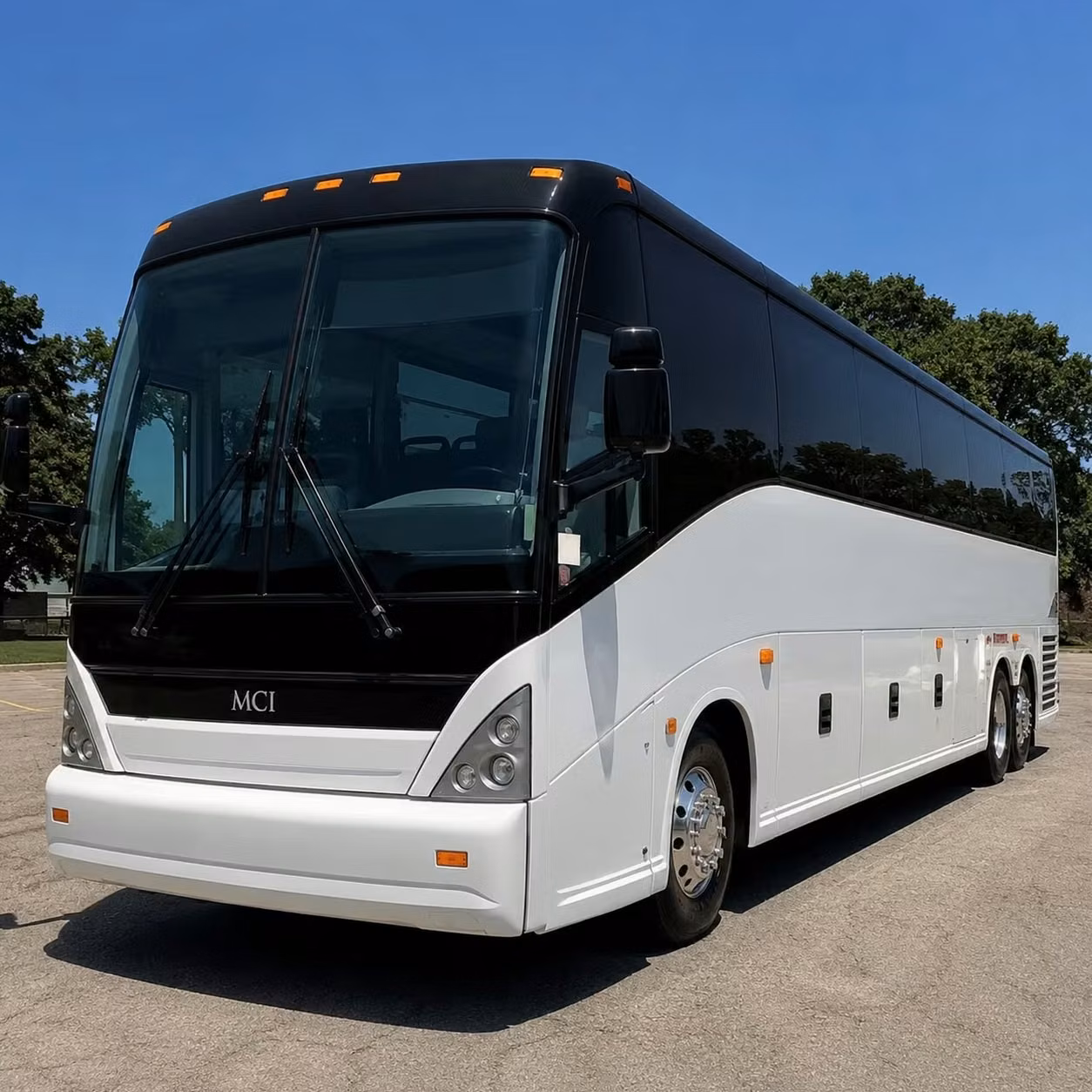 56 passenger charter bus