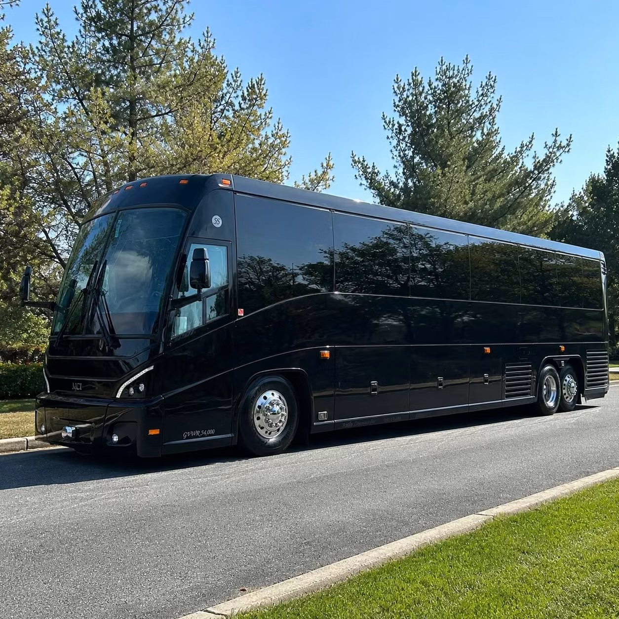 charter bus rentals for law enforcement first responder events in frisco