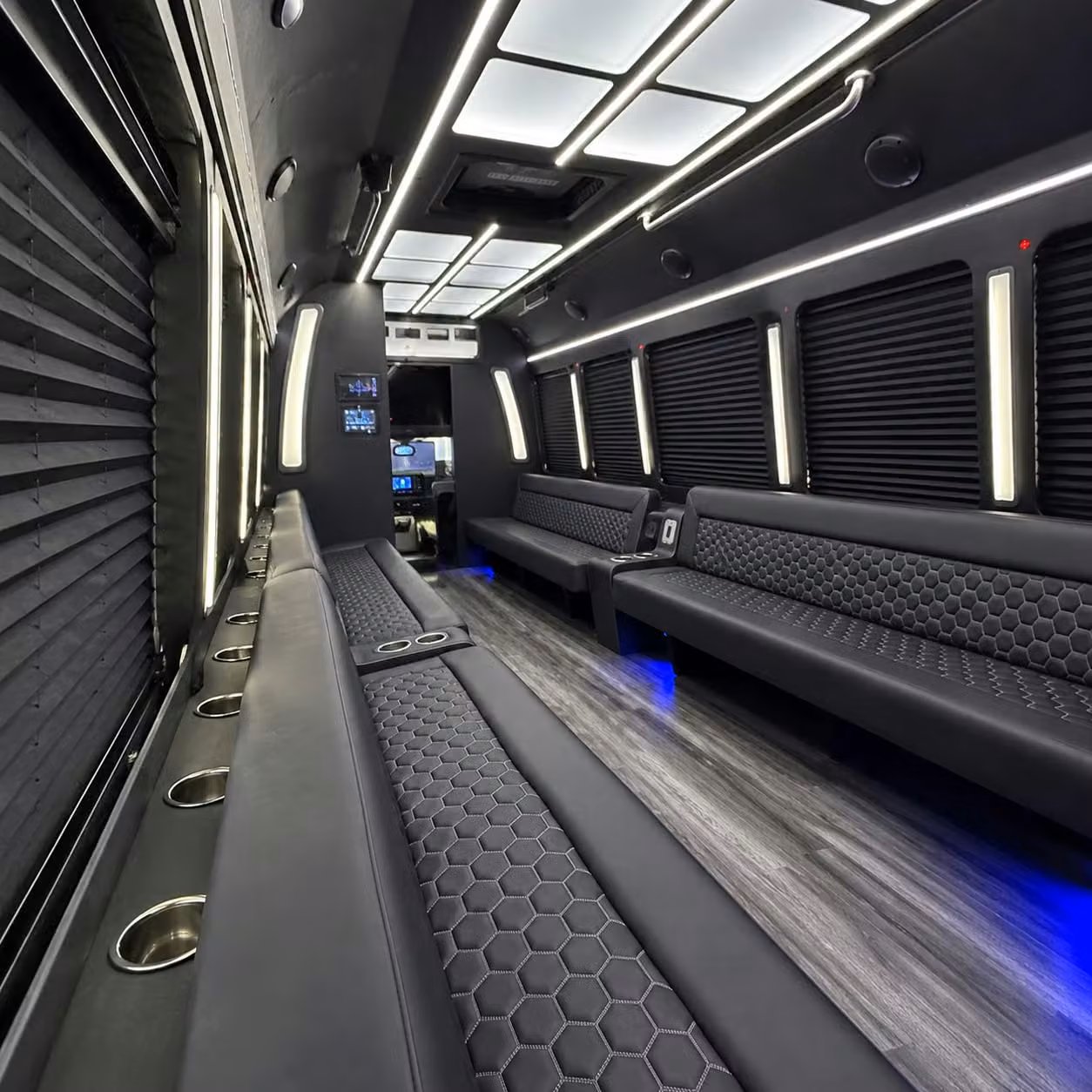 party bus interior