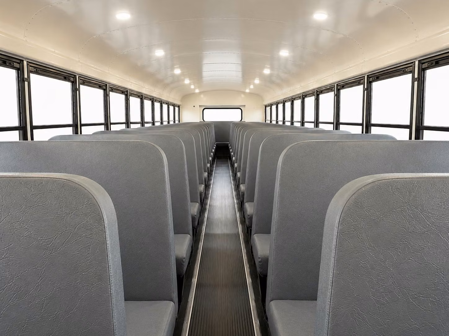 school bus interior