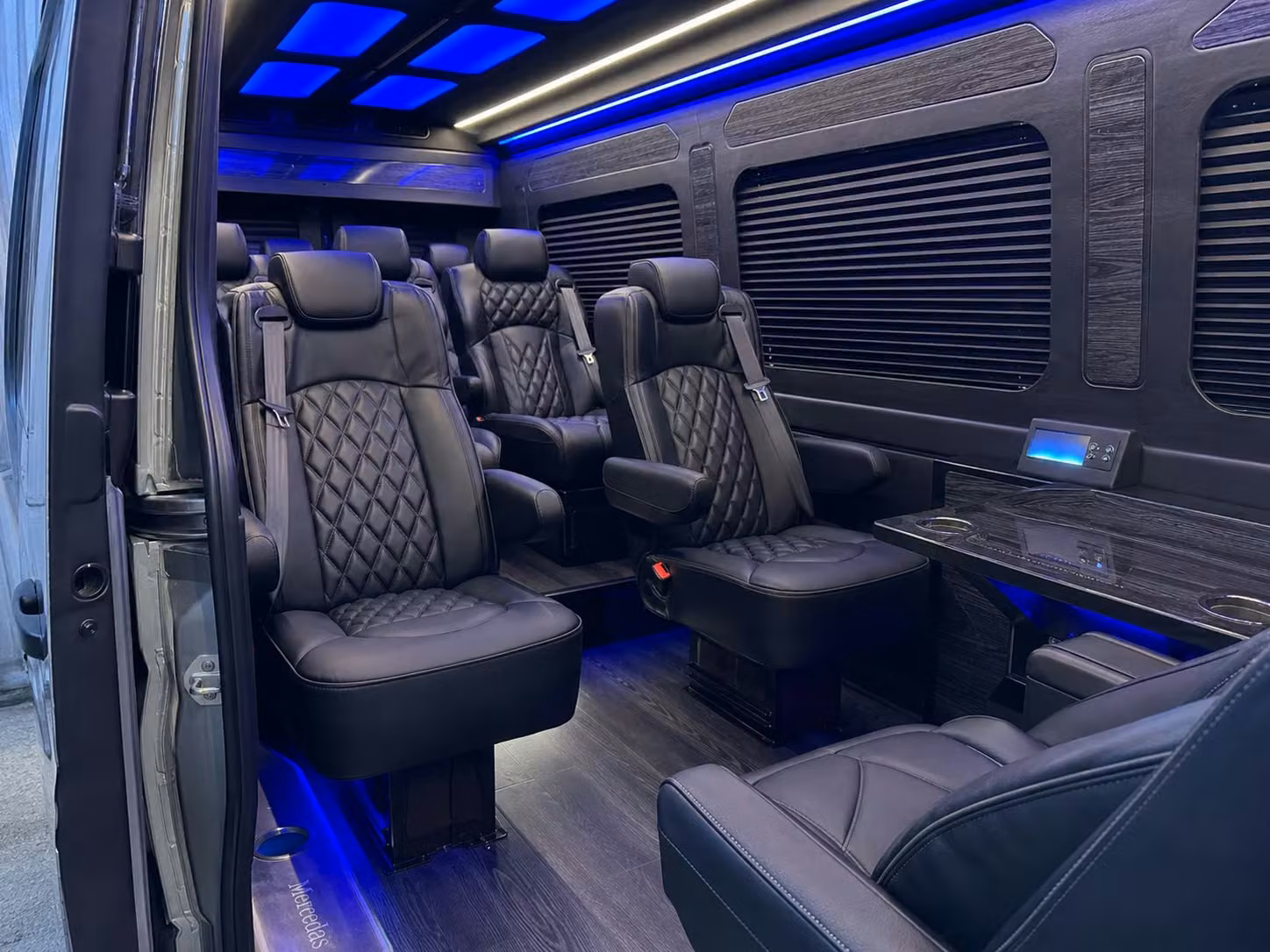 sprinter van transportation for groups and events across frisco