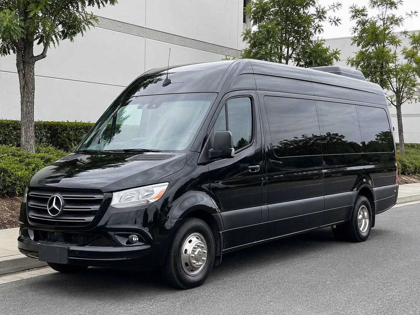 sprinter van with driver
